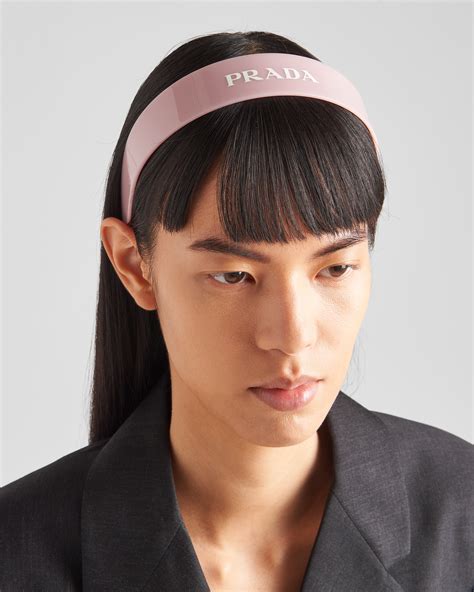 women prada headband|flannel prada hair clips.